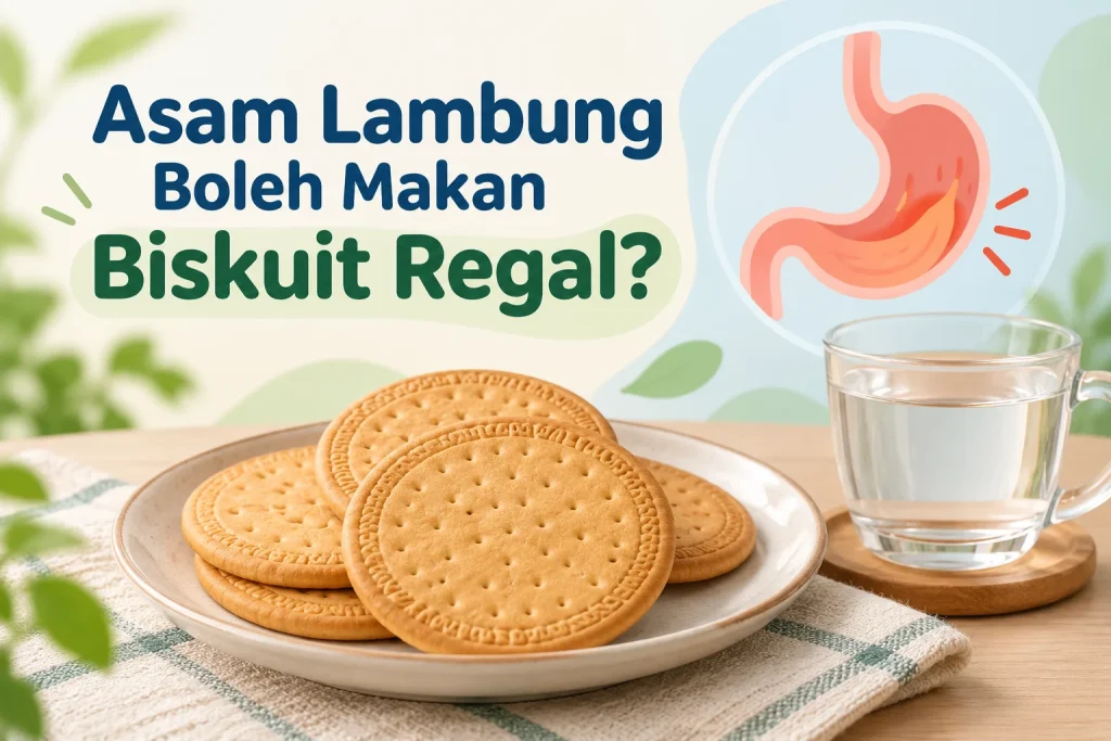 Asam Lambung Boleh Makan Biskuit Regal